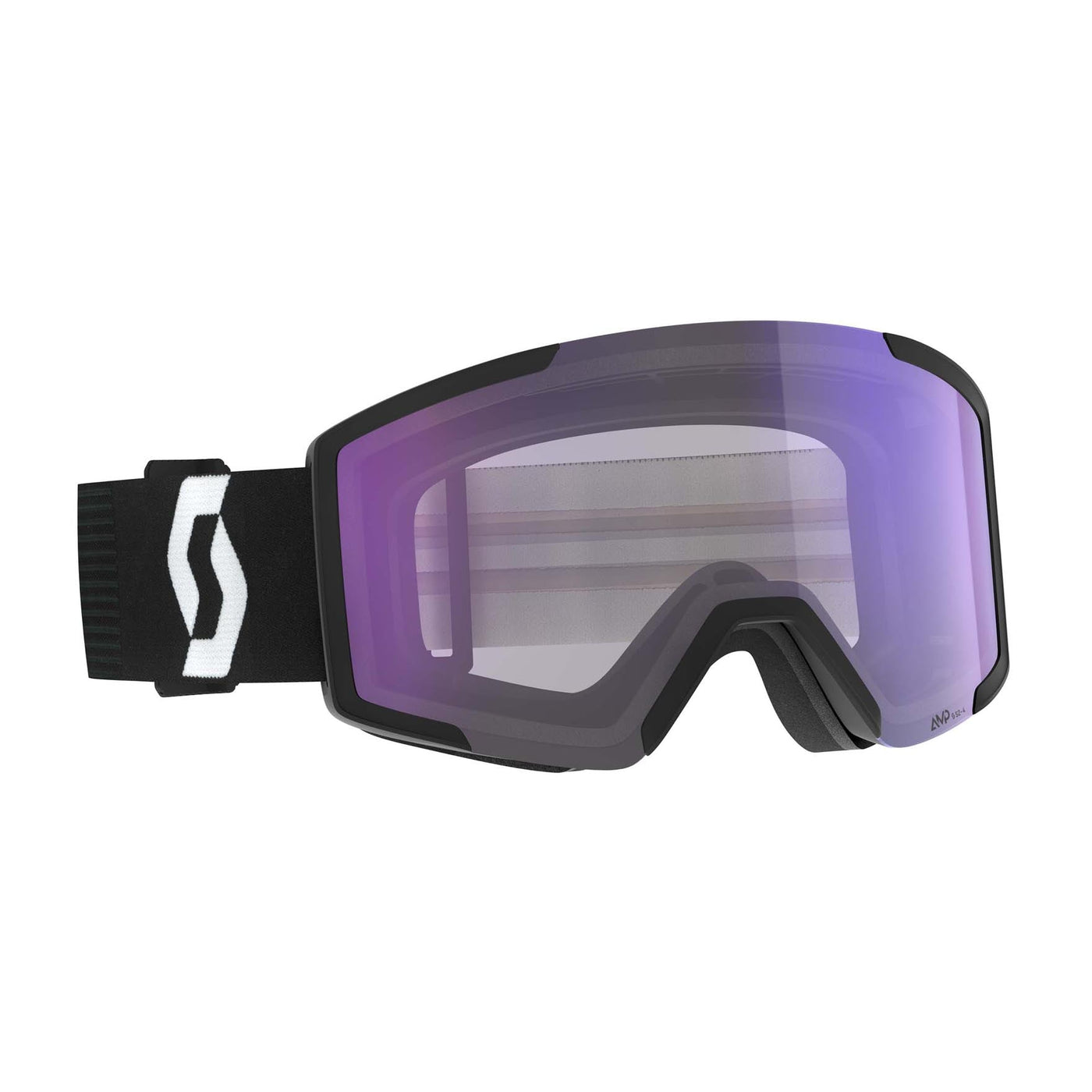 Scott Shield LS Goggles 2026 MINERAL BLACK / LS BLUE CHROME