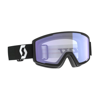 Scott Factor Pro Goggles 2026 MINERAL BLACK / ILLUMINATOR BLUE CHROME