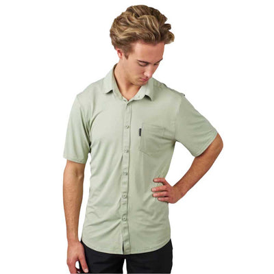 Blackstrap Men's Brackish Button-Up 2025 OLIVE