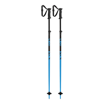 Leki Junior's Rider Vario SL+ Ski Poles 2026 BLACK/BLUE