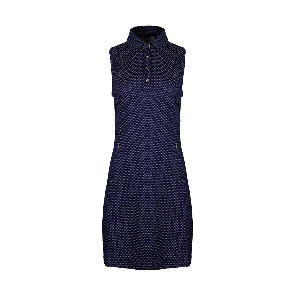 Kjus Women's Bella Structure Dress 2025 ATLANTA BLUE/WHITE