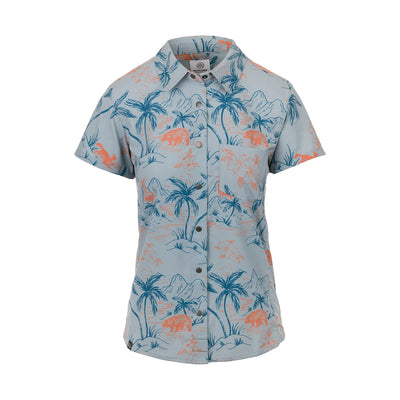 Flylow Women's Phoenix Shirt 2025 BLUE STEEL