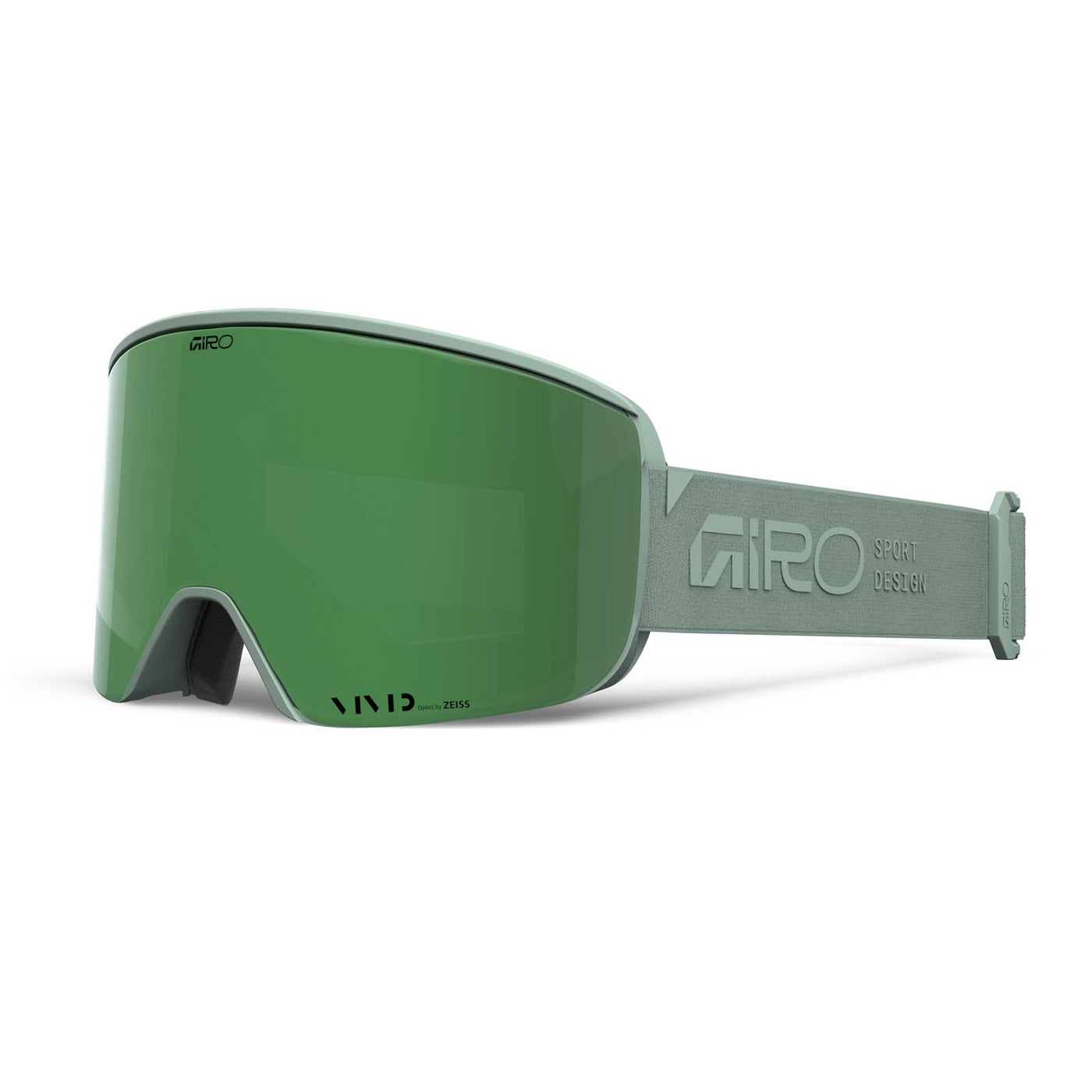 Giro Axis Goggles with Bonus VIVID Lens 2026 GLACIER GREEN STACKED / VIVID ENVY/INFRARED