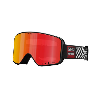 Giro Method Goggles with Bonus VIVID Lens 2026 BLACK/WHITE VERTIGO/VIV EMBR/VIV INF