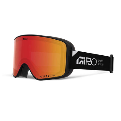 Giro Method Goggles with Bonus VIVID Lens 2026 BLACK STACKED / VIVID EMBER/INFRARED