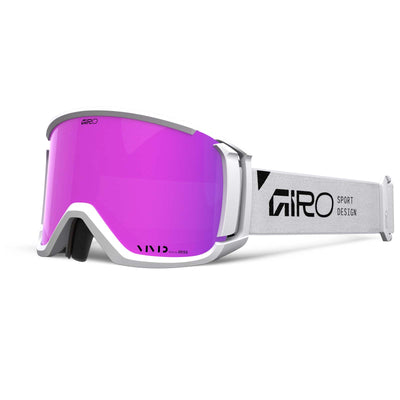 Giro Revolt Googles with Bonus VIVID Lens 2026 WHITE STACKED / AMBER PINK/YELLOW