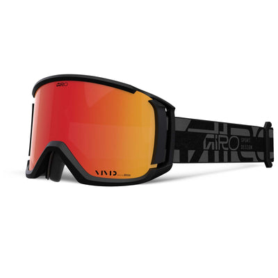 Giro Revolt Googles with Bonus VIVID Lens 2026 BLACK BURST / VIVID EMBER/CLEAR