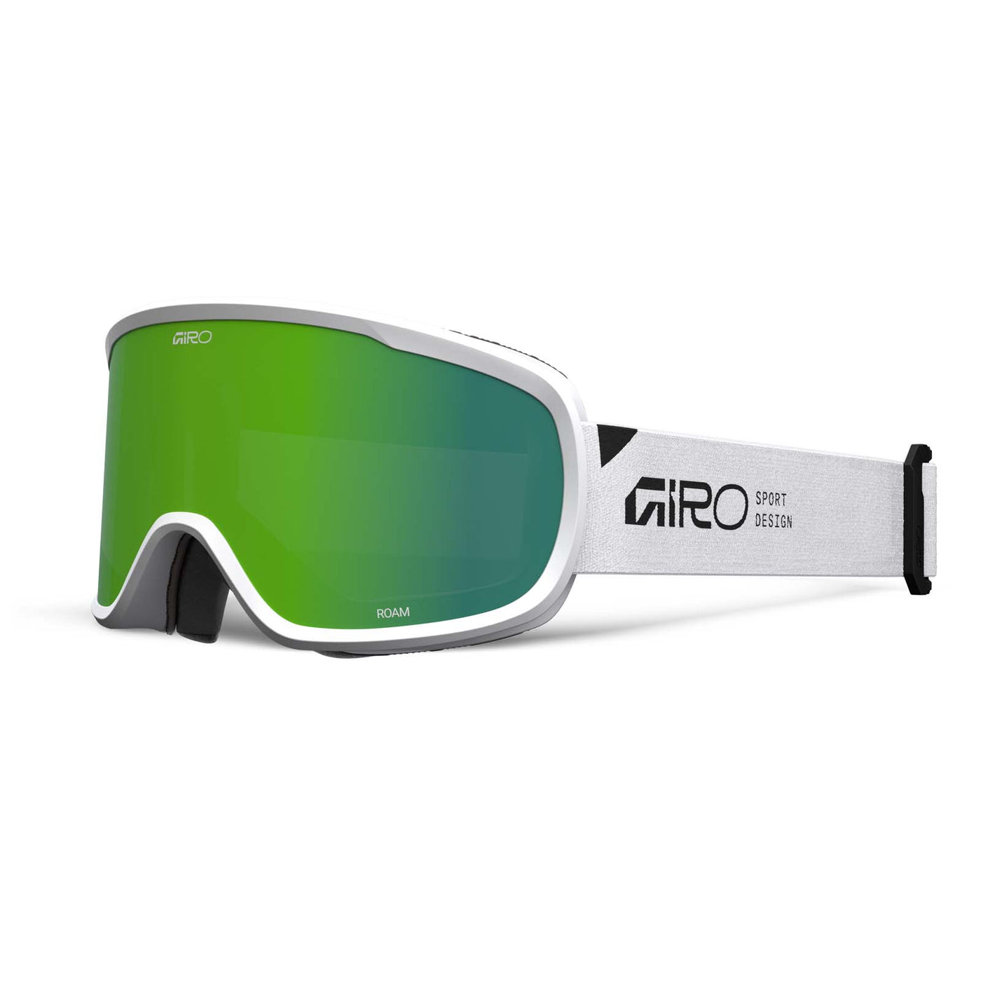 Giro Roam Googles with Bonus Lens 2026 WHITE STACKED / GREEN LODEN/YELLOW