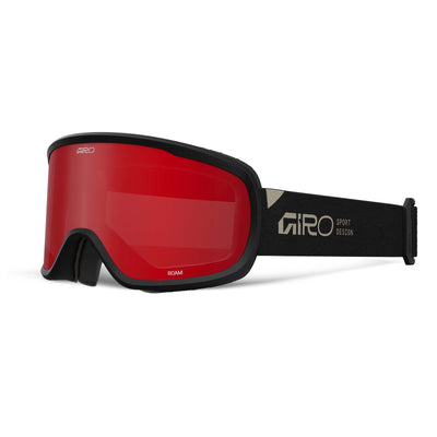 Giro Roam Googles with Bonus Lens 2026 BLACK & STONE TAN STACKED / AMBER SCARLET/YELLOW