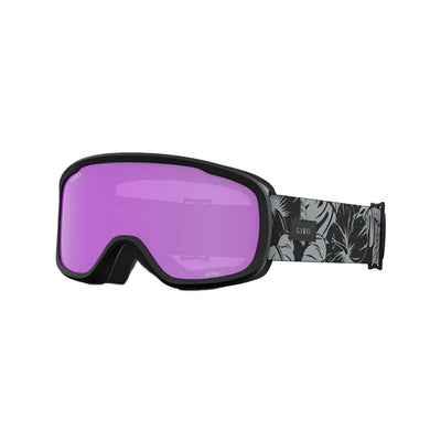 Giro Women's Moxie Goggles with Bonus Lens 2026 BLACK/GREY BOTANICAL LX/AMBR PK/YEL