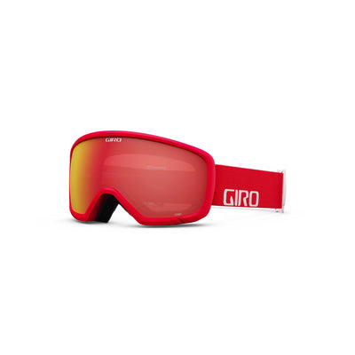 Giro Junior's Stomp Goggles 2026 RED WHITE WORDMARK