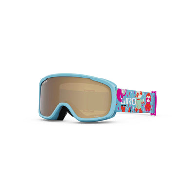 Giro Junior's Buster Goggles with Amber Rose Lens 2025 LT HRBR BL PHIL