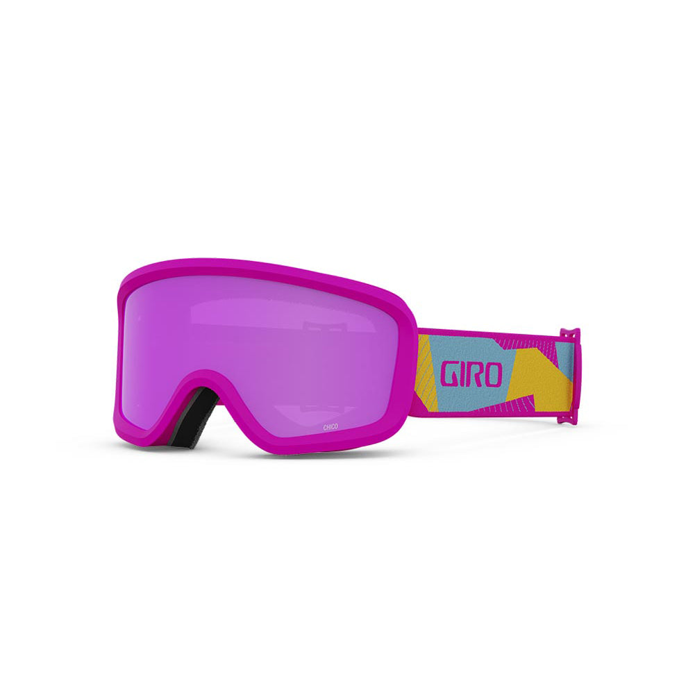 Giro Junior's Chico 2.0 Goggles 2026 PINK GEO CAMO / AMBR PNK