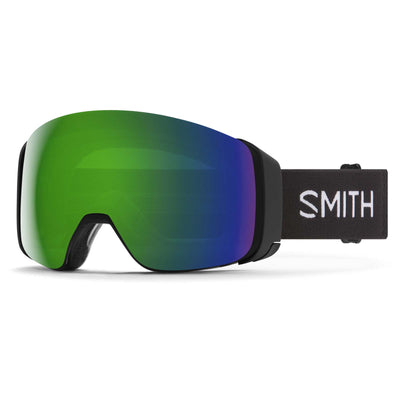 Smith 4D MAG Goggles with Bonus ChromaPop Lens 2026 BLACK/CP SUN GREEN MIR