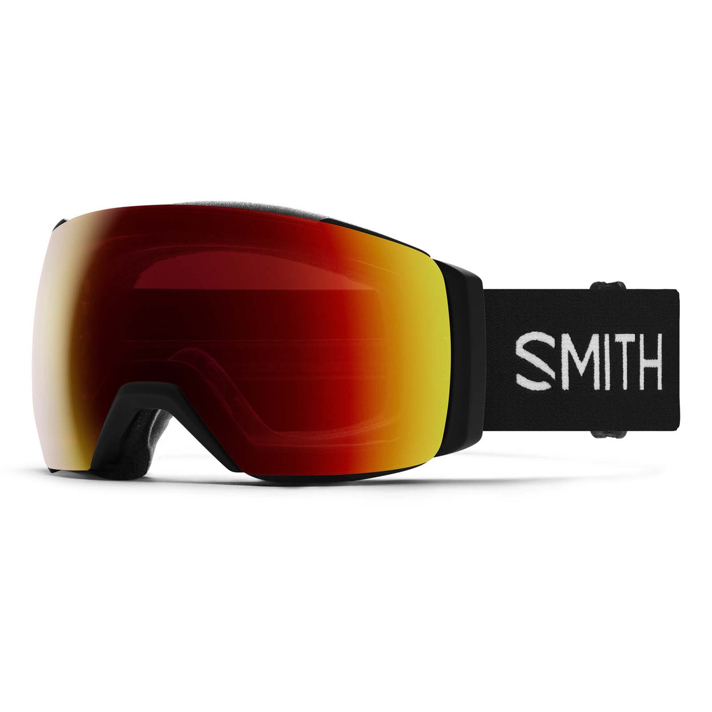 Smith I/O MAG XL Goggles with Bonus ChromaPop Lens 2026 BLACK/CP SUN RED MIR