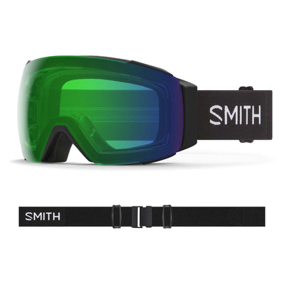 Smith I/O MAG Goggles with Bonus ChromaPop Lens 2026 BLACK / CP EVERYDAY GREEN MIR
