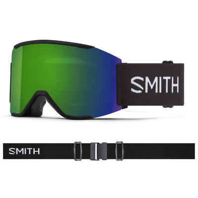 Smith Squad MAG Goggles with Bonus ChromaPop Lens 2026 BLACK/CP SUN GREEN MIR
