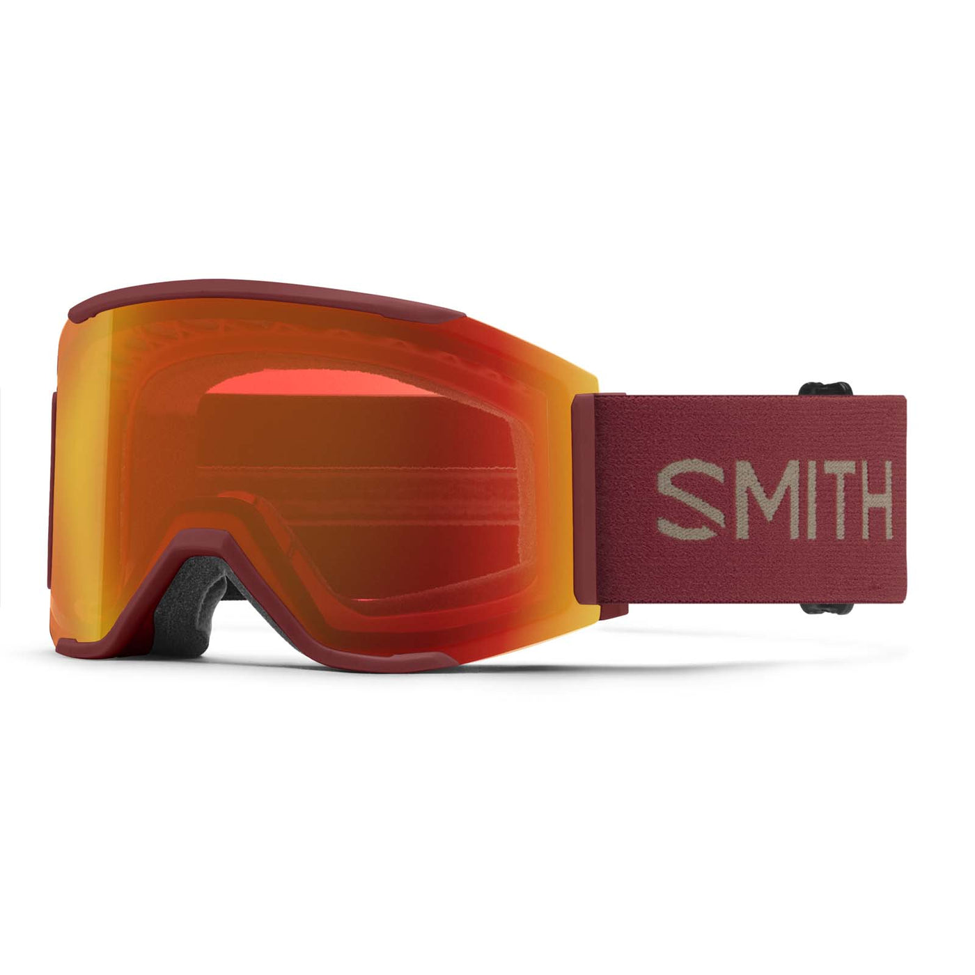 Smith Squad MAG Goggles with Bonus ChromaPop Lens 2026 IRONWOOD / CP EVERYDAY RED MIR