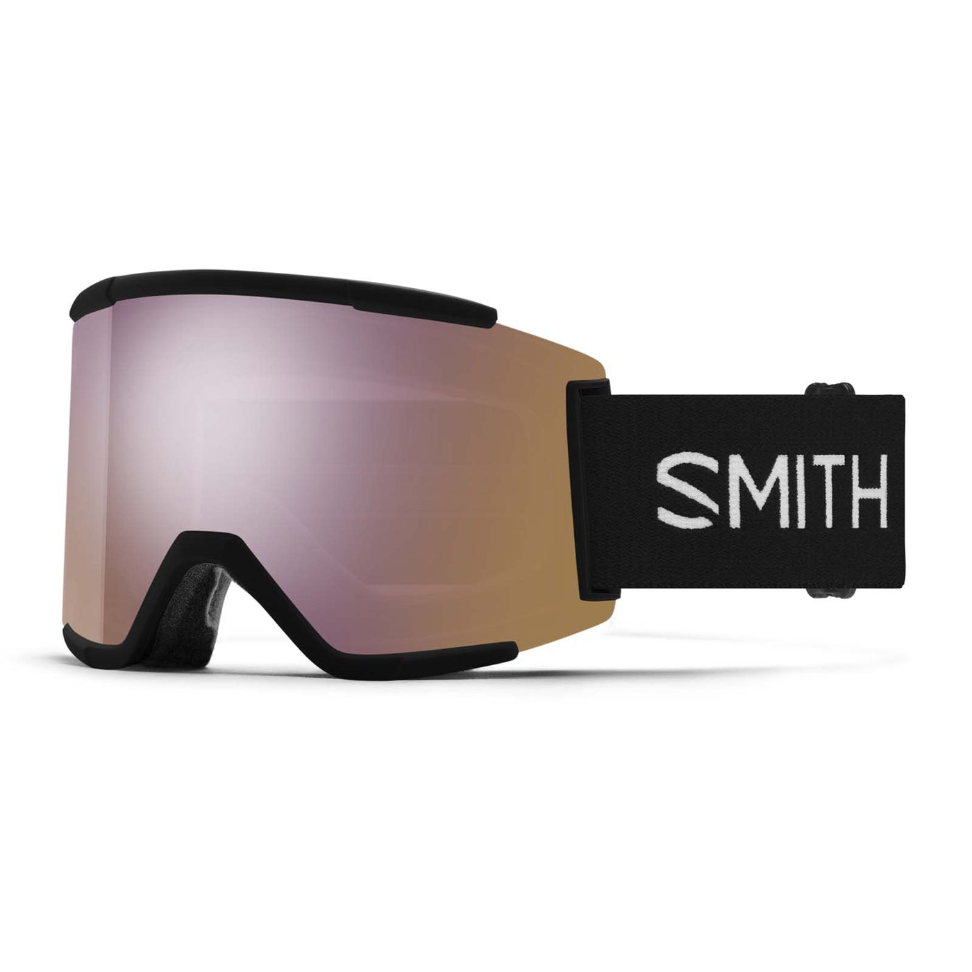 Smith Squad XL Goggles with Bonus ChromaPop Lens 2026 BLACK/CP EDAY ROSE GOLD MIR
