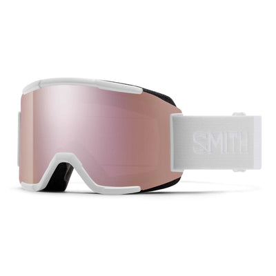Smith Squad Goggles with Bonus ChromaPop Lens 2026 WHITE VAPOR/CP EDAY ROSE GOLD MIR