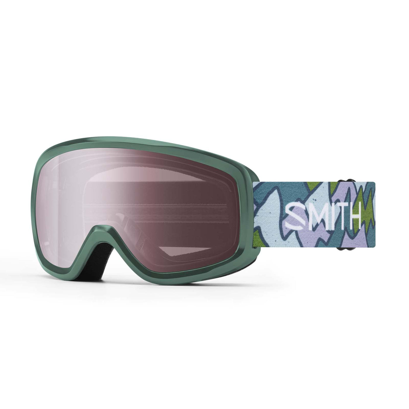 Smith Junior's Snowday Goggles 2026 ALP GREEN PEAKING