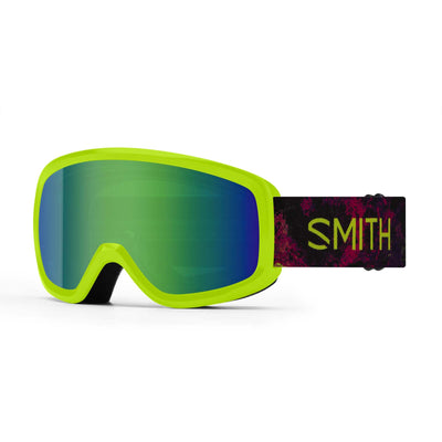 Smith Junior's Snowday Goggles 2026 LIME SPACE DUST/GREEN SOL-X MIRROR