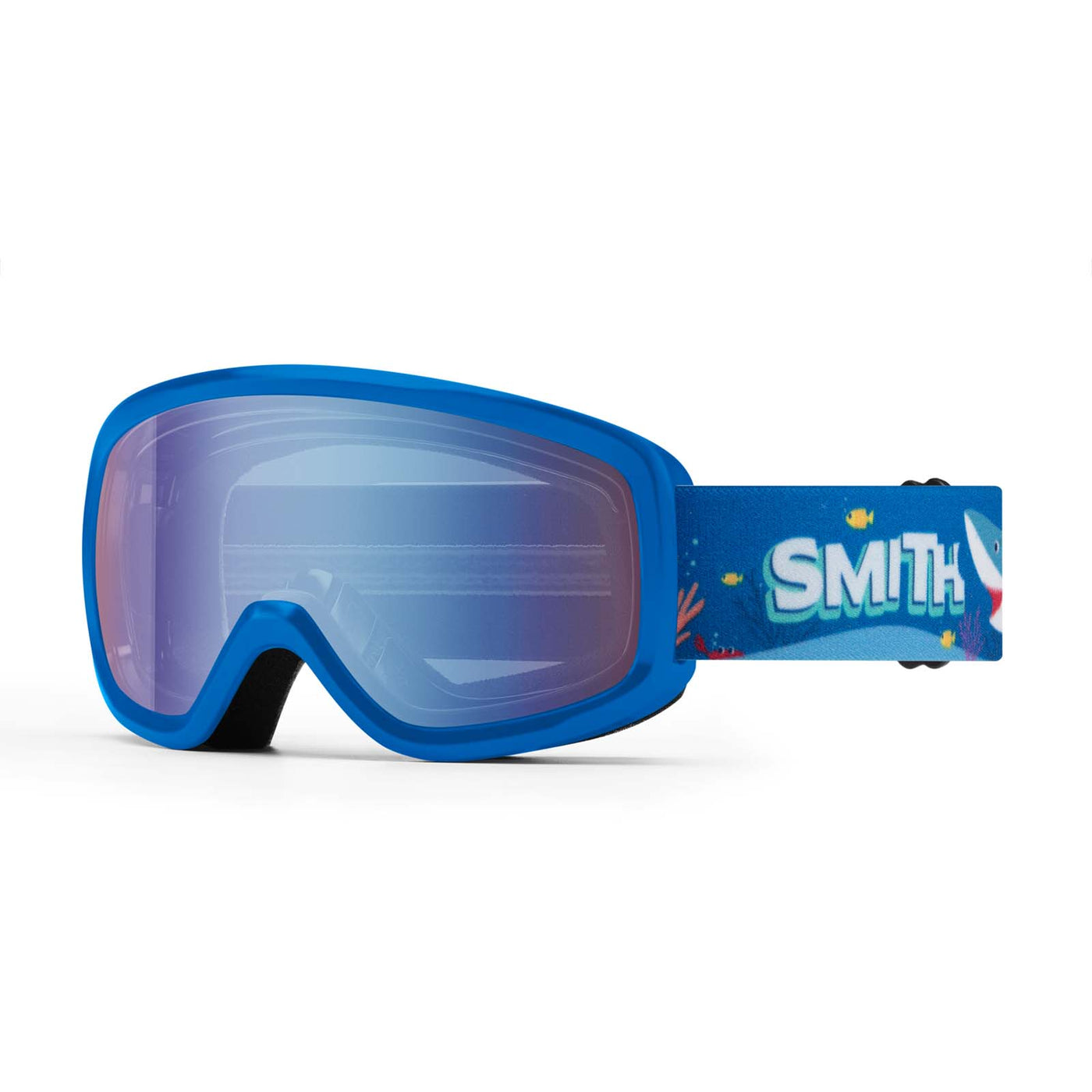 Smith Junior's Snowday Goggles 2026 COBALT_SHARK_BAIT__BLUE_SENSOR_MIRROR