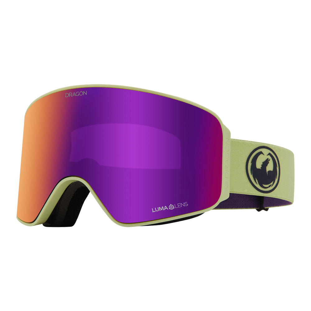Dragon NFX Mag OTG Goggles with Bonus Lumalens® Lens 2026 MATCHA/LL PURPLE ION