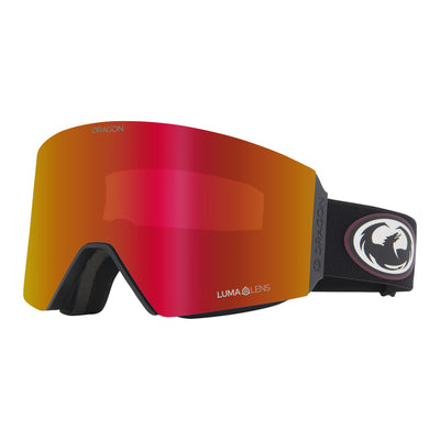 Dragon RVX Mag OTG Goggles with Bonus Lumalens® Lens 2026 OLD SKOOL BLACK / LL RED ION/LL ROSE