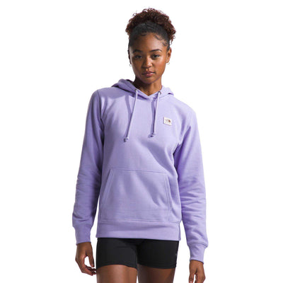 The North Face Women's Heritage Patch Pullover Hoodie 2024 HIGH PURPLE