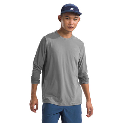 The North Face Men's Dune Sky Long-Sleeve Crew T-Shirt 2025 SMOKED PEARL