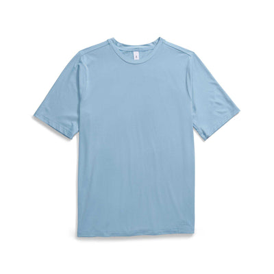 The North Face Men's Dune Sky Short-Sleeve Crew T-Shirt 2024 STEEL BLUE