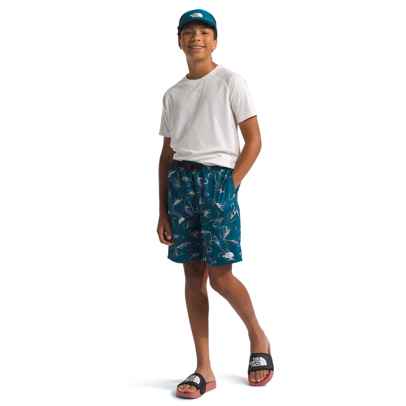 The North Face Boy's Amphibious Class V Belted Shorts 2025