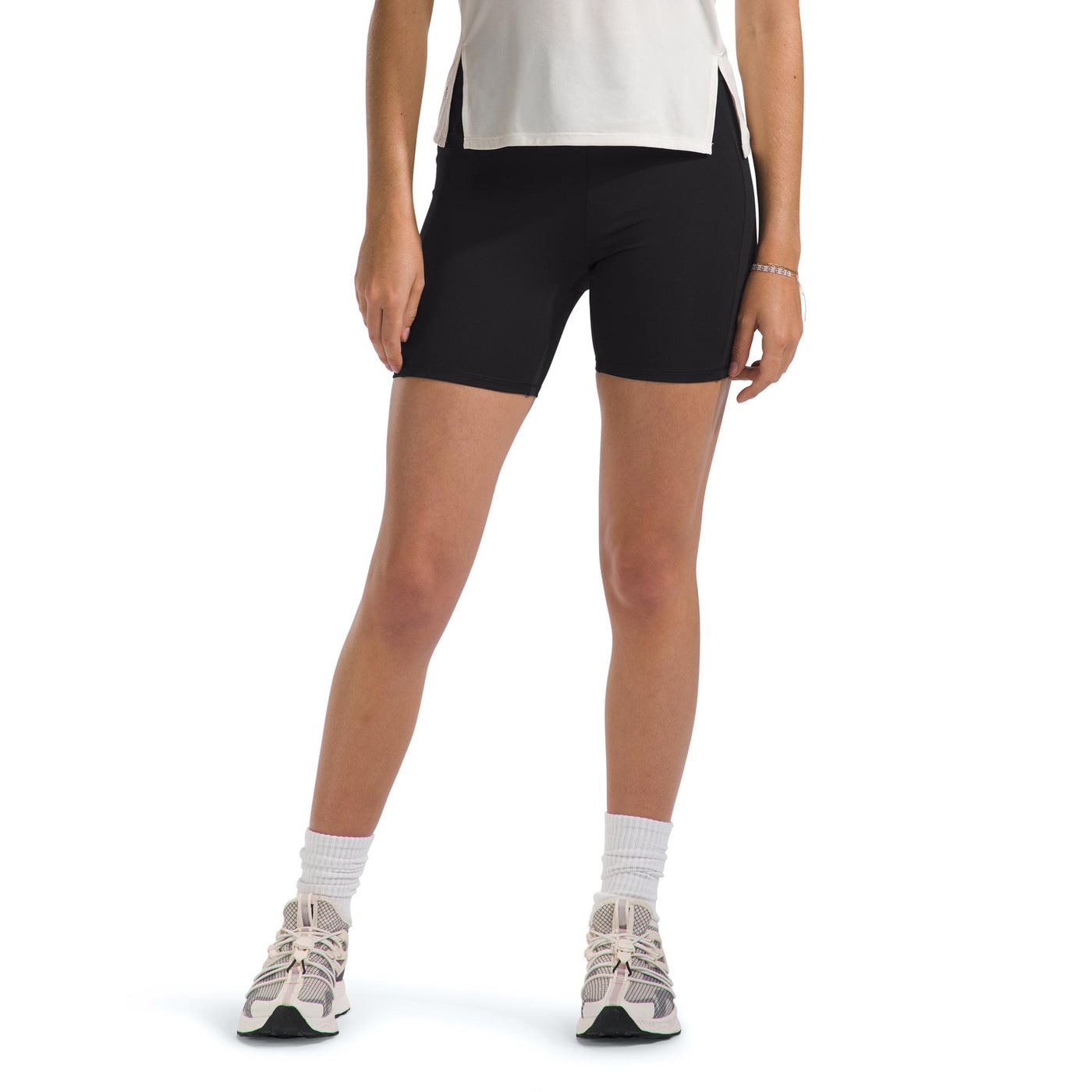 THE NORTH FACE JR'S NEVER STOP BIKE SHORT TNF BLACK