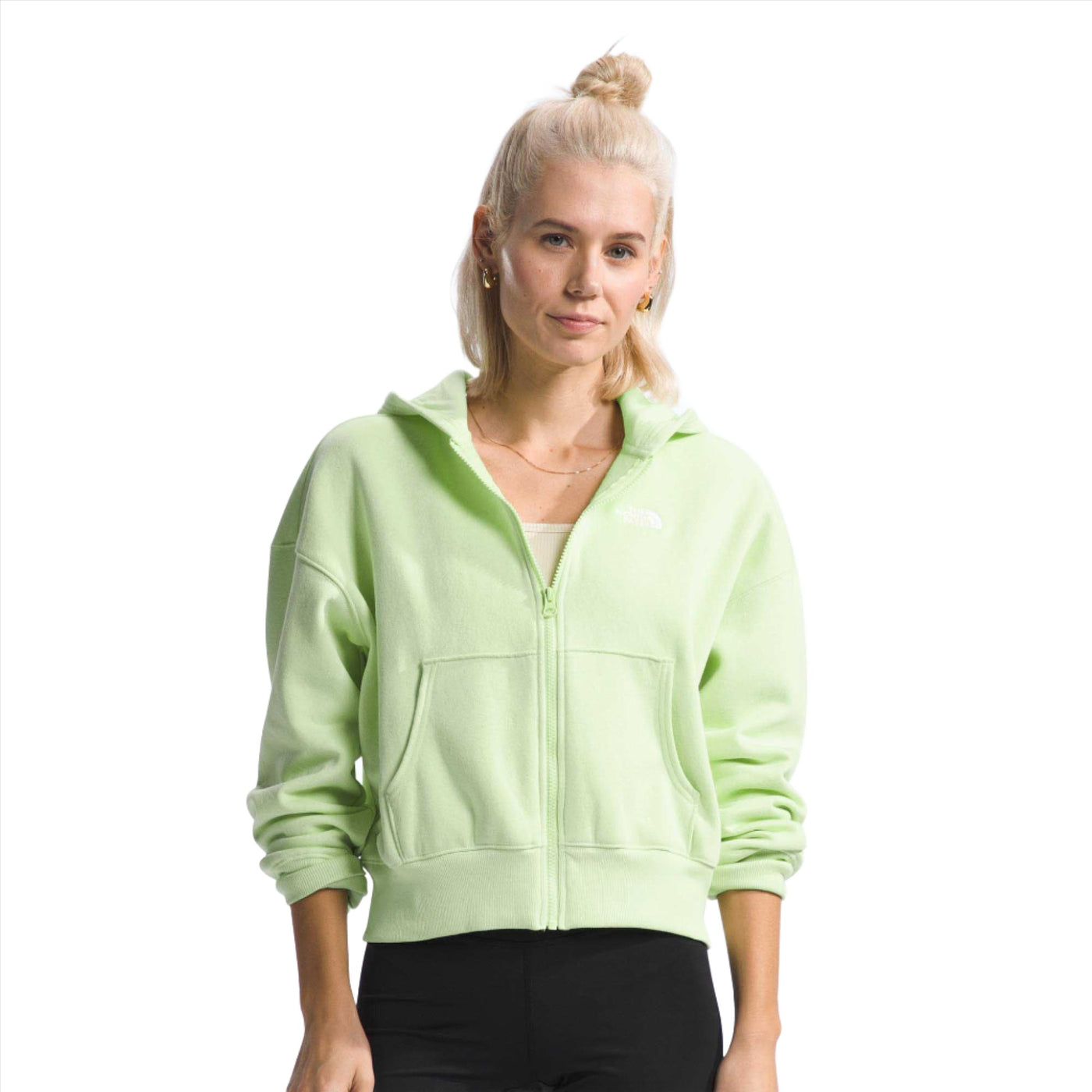 The North Face Women's Evolution Full-Zip Hoodie 2024 ASTRO LIME