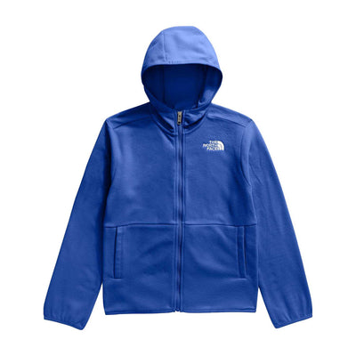 THE NORTH FACE JR'S GLACIER FULL ZIP HOODED JACKET TNF BLUE