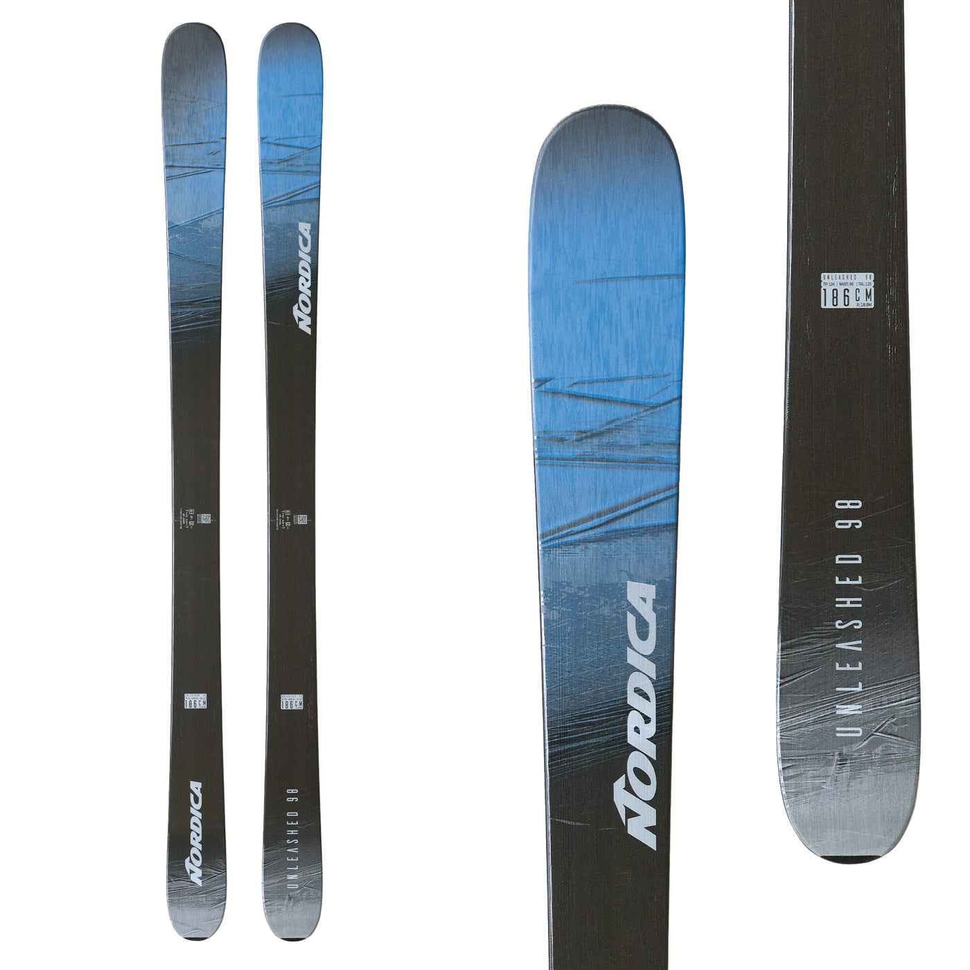 Nordica Men's Unleashed 98 Ice Ski 2024 174