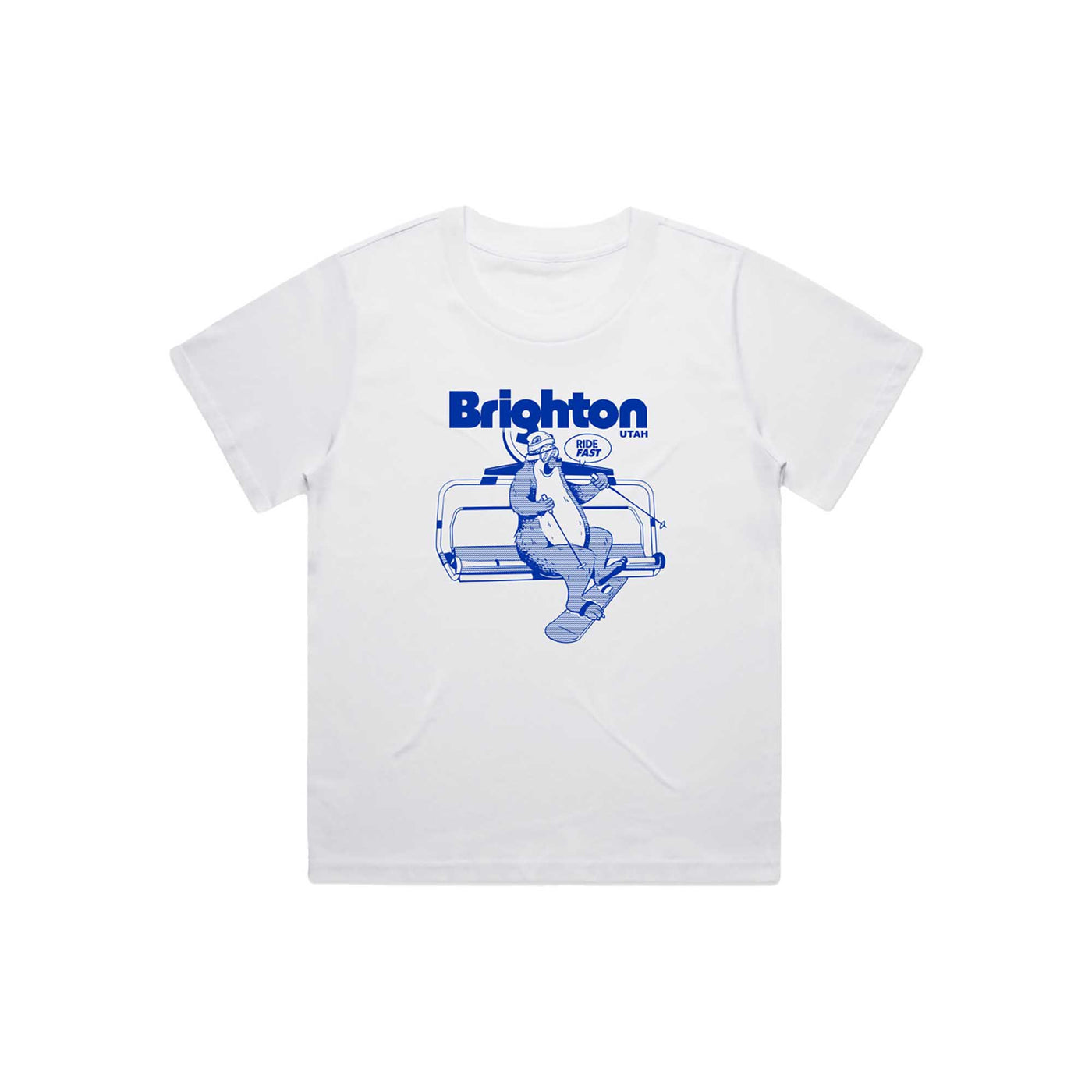 Brighton Women's Picnic Oversized Tee 2024 WHITE