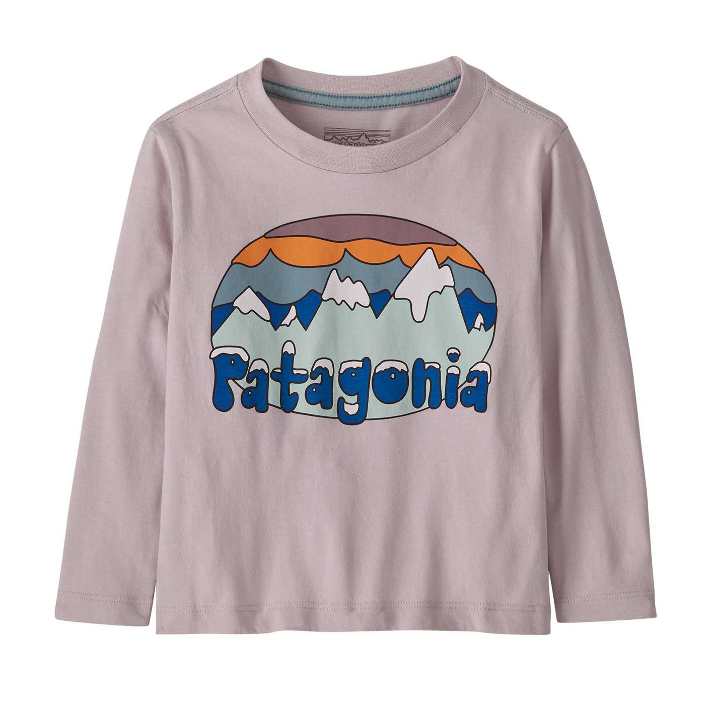 Patagonia Todder's Long-Sleeved Fitz Roy Flurries T-Shirt 2025 ECHO PURPLE