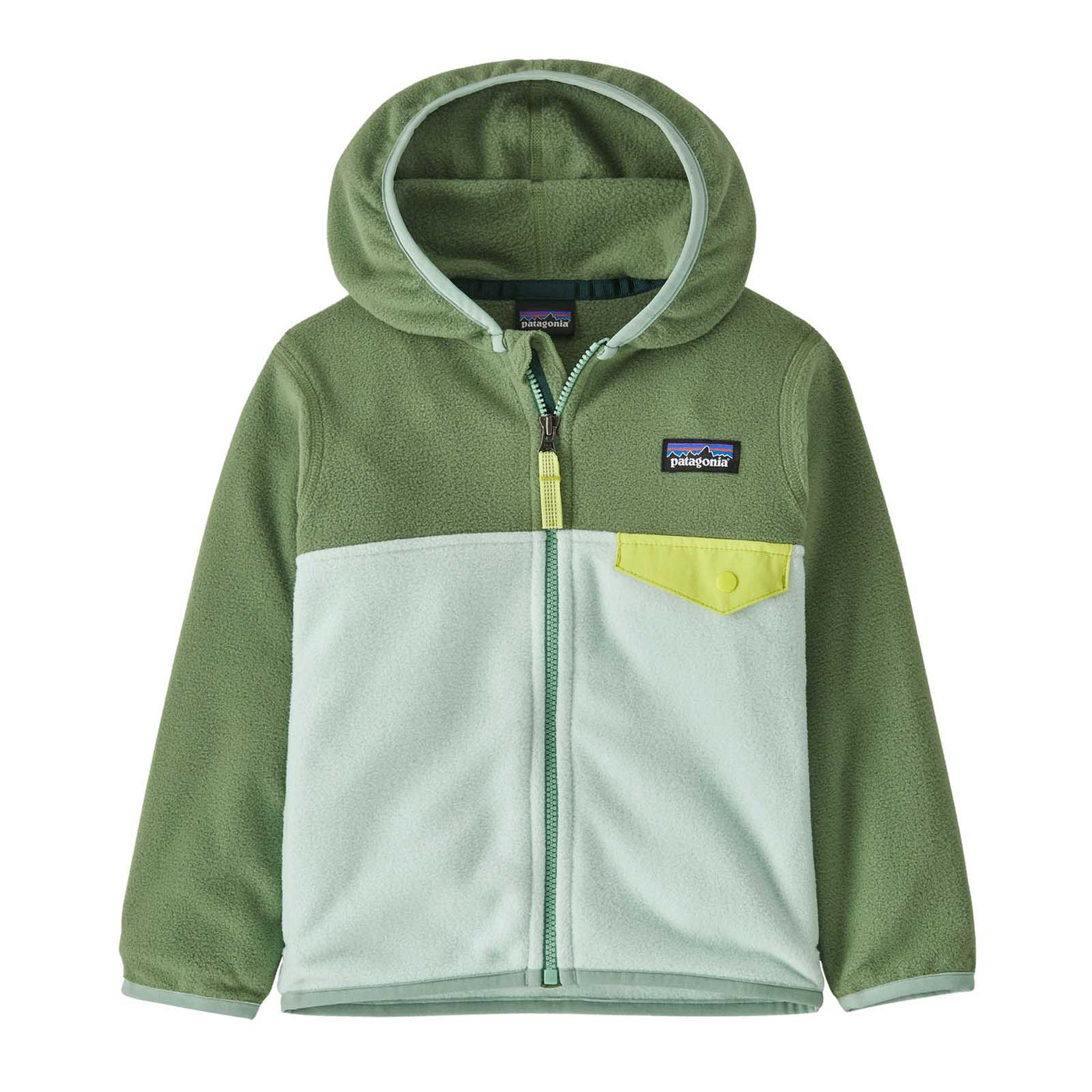 Patagonia Baby Micro D® Snap-T Fleece Jacket 2025 WISPY GREEN