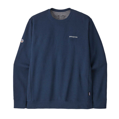 Patagonia Fitz Roy Icon Uprisal Crew Sweatshirt 2025 LAGOM BLUE