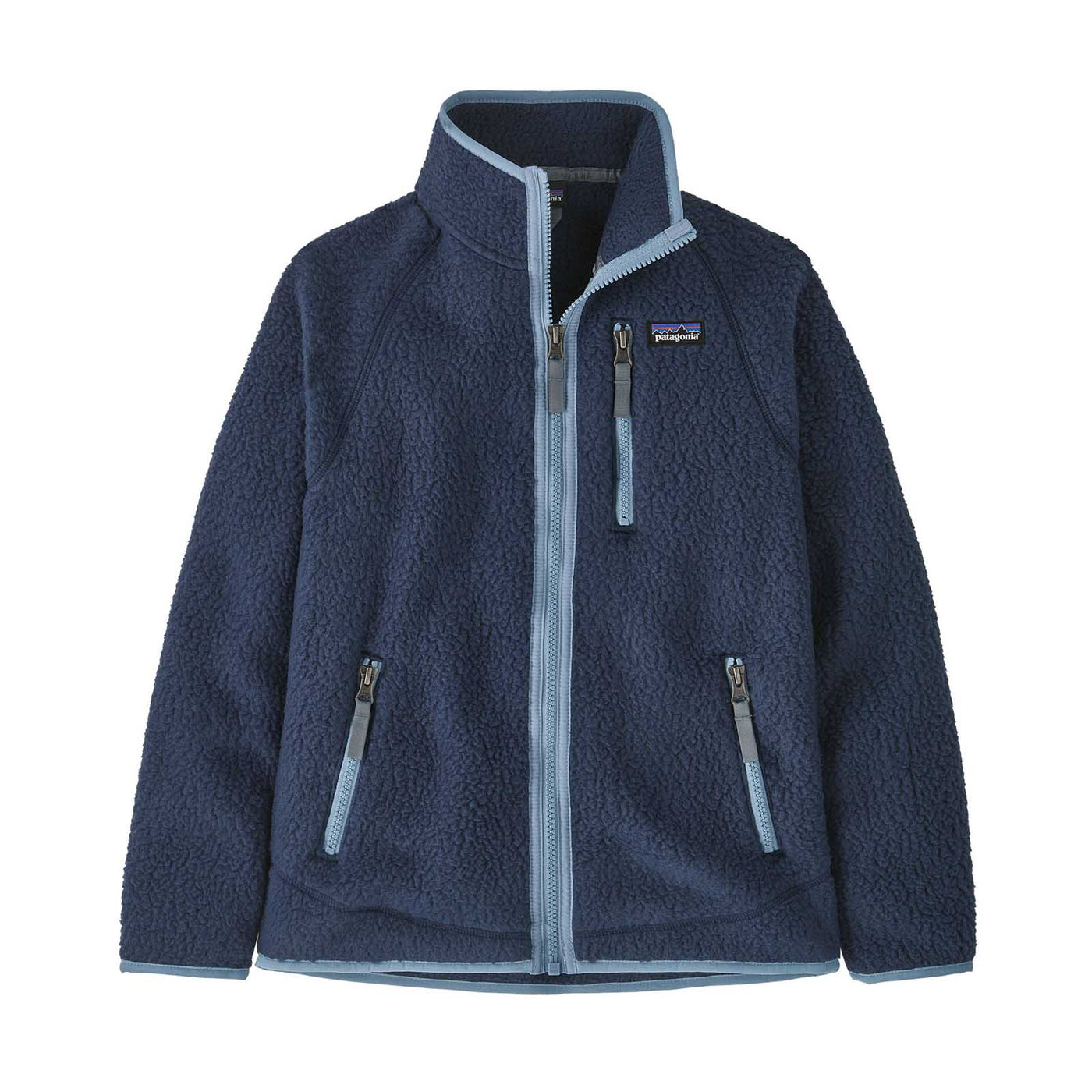 Patagonia Junior's Retro Pile Fleece Jacket 2025 NEW NAVY
