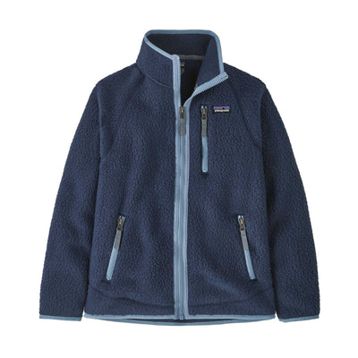 Patagonia Junior's Retro Pile Fleece Jacket 2025 NEW NAVY