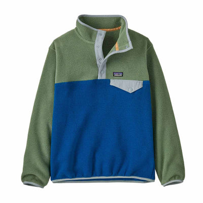 Patagonia Junior's Lightweight Synchilla® Snap-T® Fleece Pullover 2025 ENDLESS BLUE