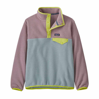 Patagonia Junior's Lightweight Synchilla® Snap-T® Fleece Pullover 2025 THERMAL BLUE