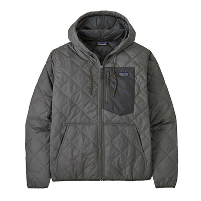 Patagonia Men's Diamond Quilted Bomber Hoody 2025 NOBLE GREY