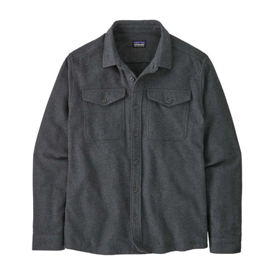 Patagonia Men's Fjord Flannel Shirt 2025 WHOLE WEAVE: FORGE GREY