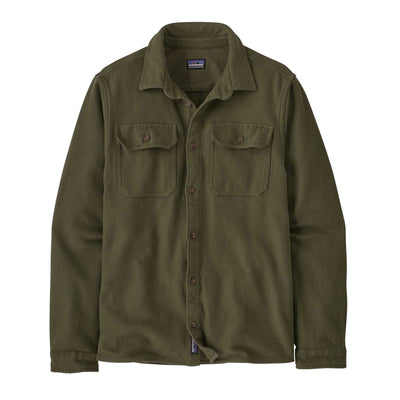 Patagonia Men's Fjord Loft Shirt 2025 BASIN GREEN