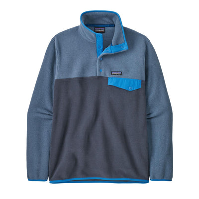 Patagonia Men's Lightweight Synchilla® Snap-T® Fleece Pullover 2024 SMOLDER BLUE