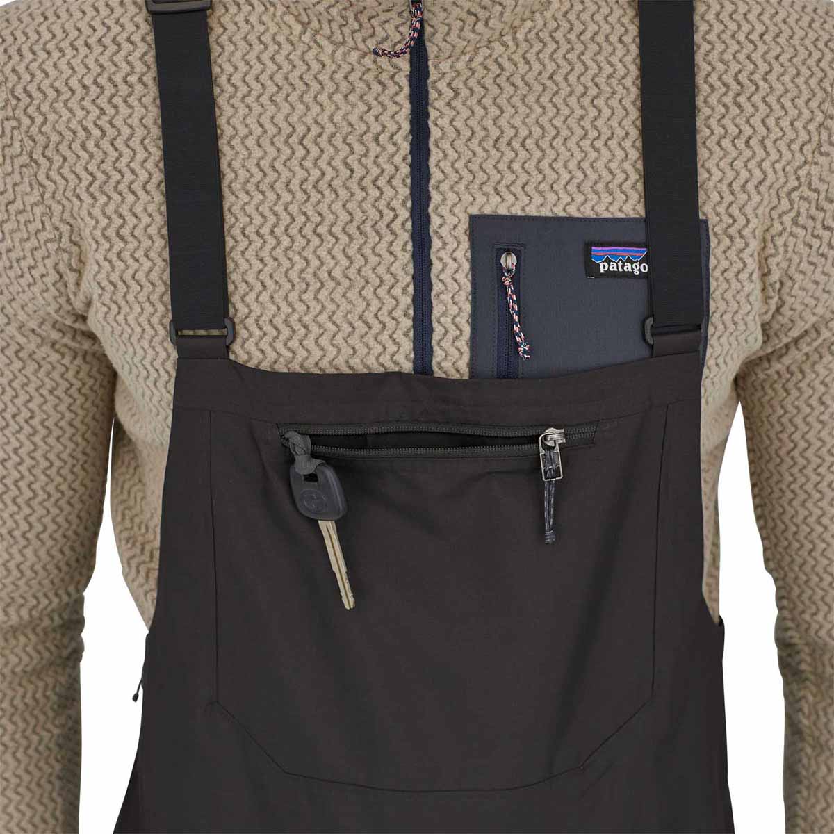 Patagonia Men's Short Powder Town Snow Bibs 2025 